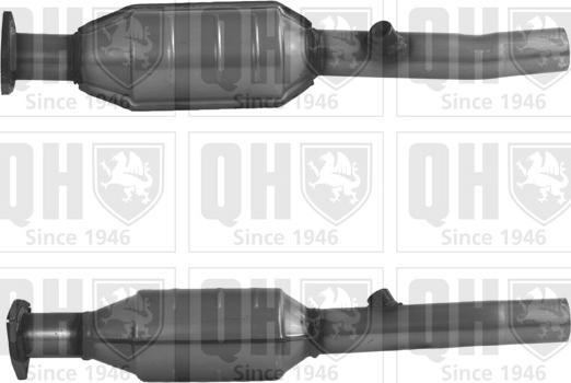 Quinton Hazell QCAT91248H - Каталізатор autocars.com.ua