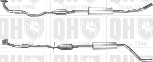 Quinton Hazell QCAT91416 - Катализатор avtokuzovplus.com.ua