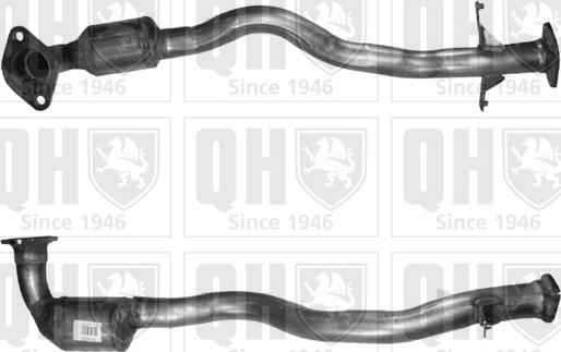 Quinton Hazell QCAT91450H - Каталізатор autocars.com.ua