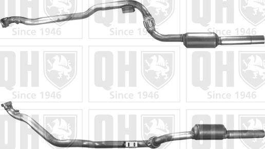 Quinton Hazell QCAT91546 - Каталізатор autocars.com.ua