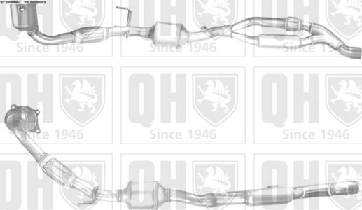 Quinton Hazell QCAT91929H - Каталізатор autocars.com.ua