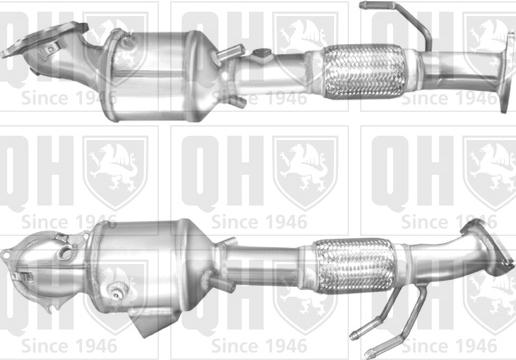 Quinton Hazell QCAT91996H - Катализатор avtokuzovplus.com.ua