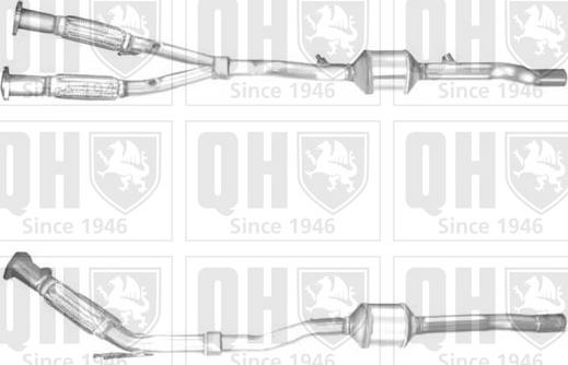 Quinton Hazell QCAT92051H - Катализатор avtokuzovplus.com.ua