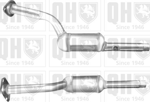 Quinton Hazell QCAT92080H - Каталізатор autocars.com.ua