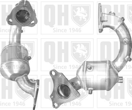 Quinton Hazell QCAT92315H - Каталізатор autocars.com.ua