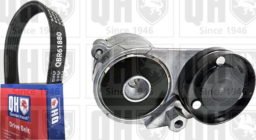 Quinton Hazell QDK187 - Поликлиновий ремінний комплект autocars.com.ua