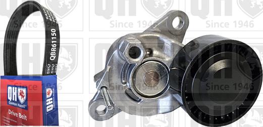 Quinton Hazell QDK217 - Поликлиновий ремінний комплект autocars.com.ua