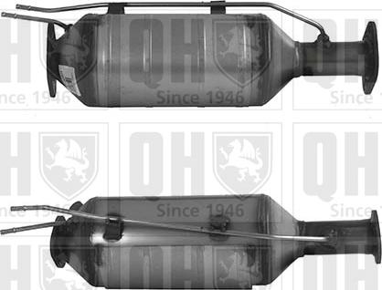 Quinton Hazell QDPF11006P - сажі / частковий фільтр, система вихлопу ОГ autocars.com.ua
