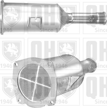 Quinton Hazell QDPF11026 - сажі / частковий фільтр, система вихлопу ОГ autocars.com.ua