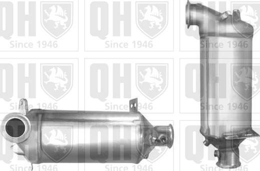 Quinton Hazell QDPF11033P - сажі / частковий фільтр, система вихлопу ОГ autocars.com.ua