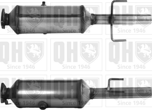 Quinton Hazell QDPF11036HP - Сажевый / частичный фильтр, система выхлопа ОГ avtokuzovplus.com.ua