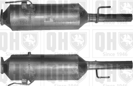 Quinton Hazell QDPF11039H - Сажевый / частичный фильтр, система выхлопа ОГ avtokuzovplus.com.ua