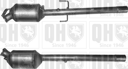 Quinton Hazell QDPF11044 - Сажевый / частичный фильтр, система выхлопа ОГ avtokuzovplus.com.ua