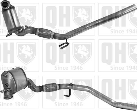 Quinton Hazell QDPF11051P - сажі / частковий фільтр, система вихлопу ОГ autocars.com.ua