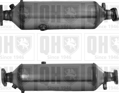 Quinton Hazell QDPF11080HP - сажі / частковий фільтр, система вихлопу ОГ autocars.com.ua