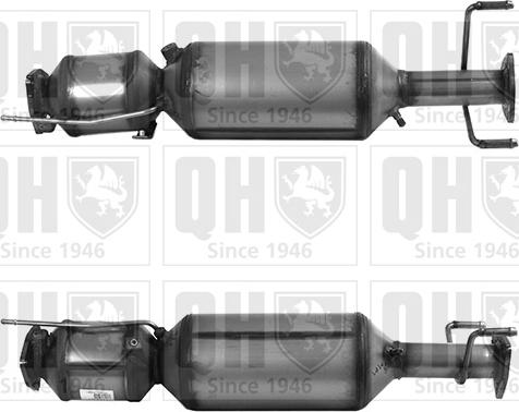 Quinton Hazell QDPF11085HP - Сажевый / частичный фильтр, система выхлопа ОГ avtokuzovplus.com.ua