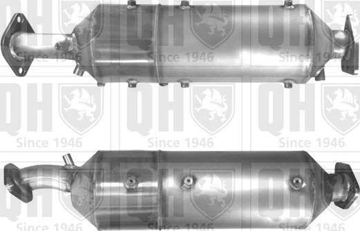 Quinton Hazell QDPF11086HP - Сажевый / частичный фильтр, система выхлопа ОГ avtokuzovplus.com.ua