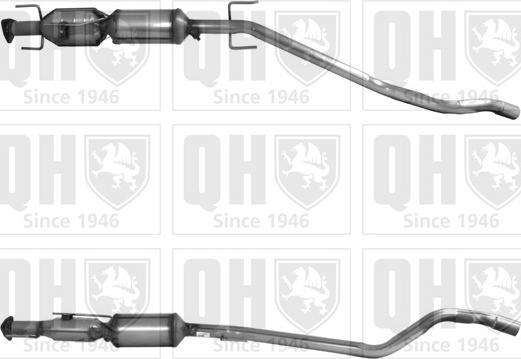 Quinton Hazell QDPF11122H - сажі / частковий фільтр, система вихлопу ОГ autocars.com.ua