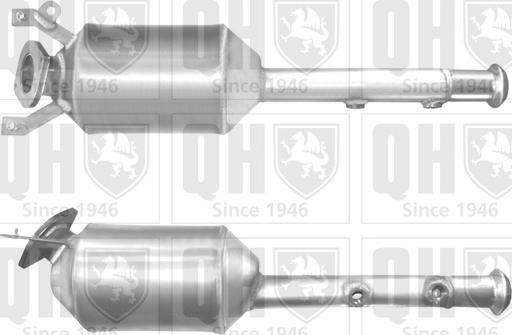 Quinton Hazell QDPF11157 - сажі / частковий фільтр, система вихлопу ОГ autocars.com.ua