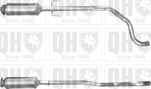 Quinton Hazell QDPF11169 - сажі / частковий фільтр, система вихлопу ОГ autocars.com.ua
