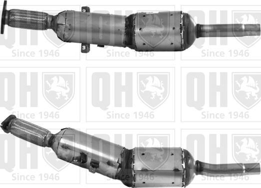 Quinton Hazell QDPF11179H - сажі / частковий фільтр, система вихлопу ОГ autocars.com.ua