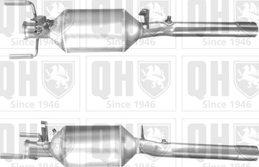 Quinton Hazell QDPF11180 - сажі / частковий фільтр, система вихлопу ОГ autocars.com.ua