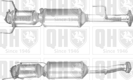 Quinton Hazell QDPF11181H - сажі / частковий фільтр, система вихлопу ОГ autocars.com.ua