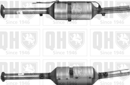 Quinton Hazell QDPF11241HP - Сажевый / частичный фильтр, система выхлопа ОГ avtokuzovplus.com.ua