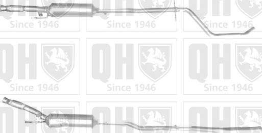 Quinton Hazell QDPF11320H - сажі / частковий фільтр, система вихлопу ОГ autocars.com.ua