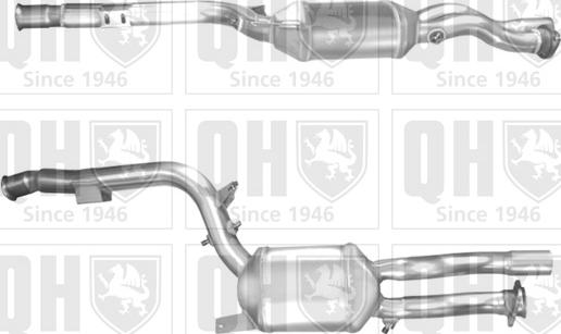 Quinton Hazell QDPF11331 - сажі / частковий фільтр, система вихлопу ОГ autocars.com.ua