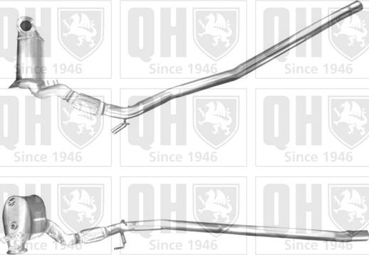 Quinton Hazell QDPF11414 - сажі / частковий фільтр, система вихлопу ОГ autocars.com.ua