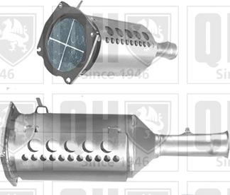 Quinton Hazell QDPF11415HP - сажі / частковий фільтр, система вихлопу ОГ autocars.com.ua