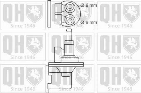 Quinton Hazell QFP10 - Паливний насос autocars.com.ua