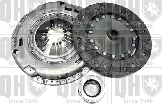 Quinton Hazell QKT2389AF - Комплект сцепления autodnr.net
