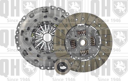 Quinton Hazell QKT2496AF - Комплект сцепления avtokuzovplus.com.ua