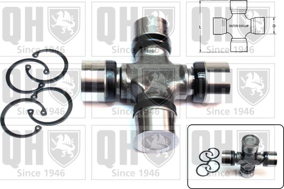 Quinton Hazell QL216 - Осьова шестерня, зрівняні.  коніч.  зубч.  колесо - диференціал autocars.com.ua