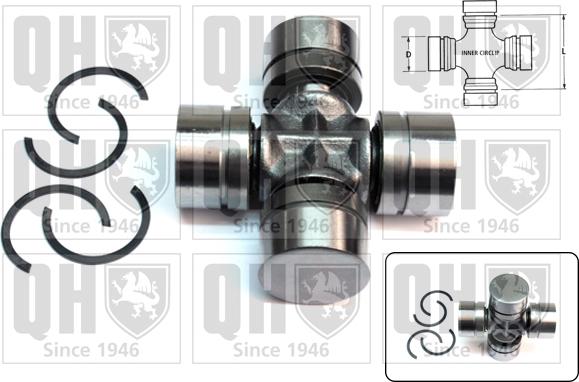 Quinton Hazell QL510 - Осьова шестерня, зрівняні.  коніч.  зубч.  колесо - диференціал autocars.com.ua