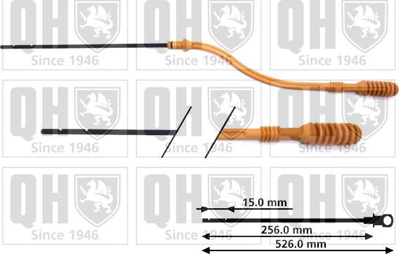 Quinton Hazell QOD118 - Покажчик рівня масла autocars.com.ua