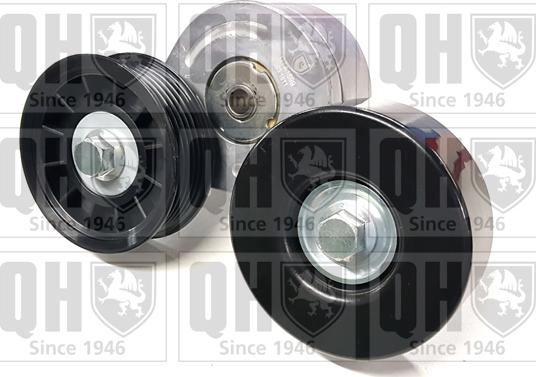 Quinton Hazell QTA1599 - Паразитний / провідний ролик, поліклиновий ремінь autocars.com.ua