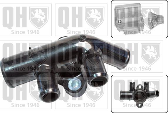 Quinton Hazell QTH816CF - Фланець охолоджуючої рідини autocars.com.ua