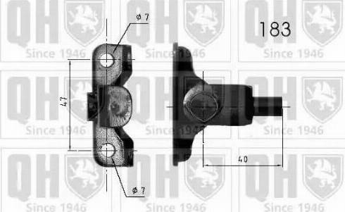 Quinton Hazell QTS840198 - Газова пружина, кришка багажник autocars.com.ua