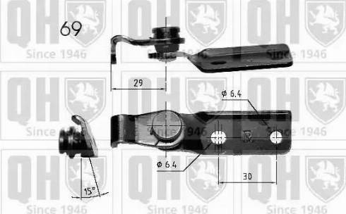 Quinton Hazell QTS840200 - Газовая пружина, упор avtokuzovplus.com.ua