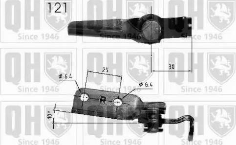 Quinton Hazell QTS840250 - Газова пружина, кришка багажник autocars.com.ua