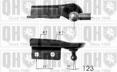 Quinton Hazell QTS840251 - Газовая пружина, упор autodnr.net