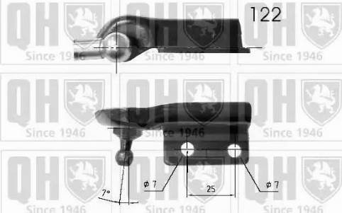 Quinton Hazell QTS840252 - Газовая пружина, упор autodnr.net