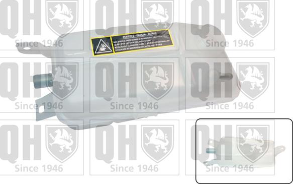 Quinton Hazell QVE527 - Компенсаційний бак, охолоджуюча рідина autocars.com.ua
