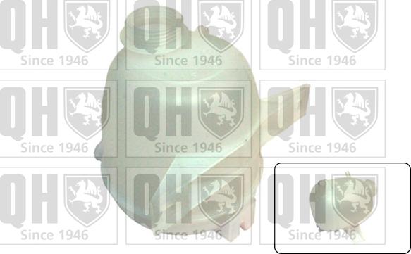 Quinton Hazell QVE539 - Компенсаційний бак, охолоджуюча рідина autocars.com.ua