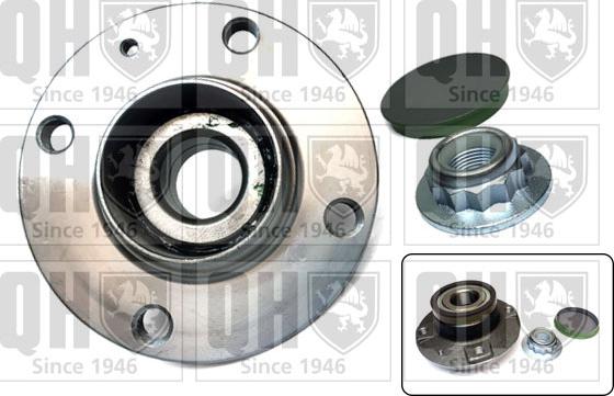 Quinton Hazell QWB1649 - Комплект подшипника ступицы колеса avtokuzovplus.com.ua