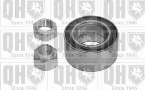Quinton Hazell QWB598 - Комплект підшипника маточини колеса autocars.com.ua