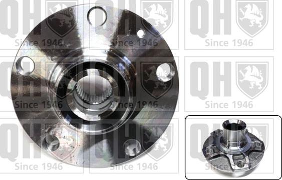 Quinton Hazell QWH200 - Ступица колеса, поворотный кулак autodnr.net